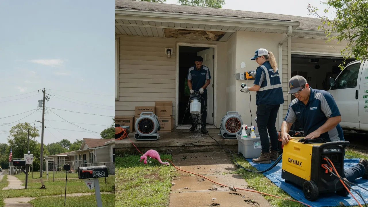 Storm Damage Water Removal in Mineola, TX near me